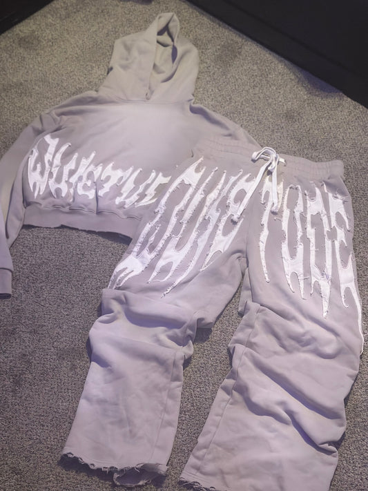 Full Quietude Grey Sweatsuit